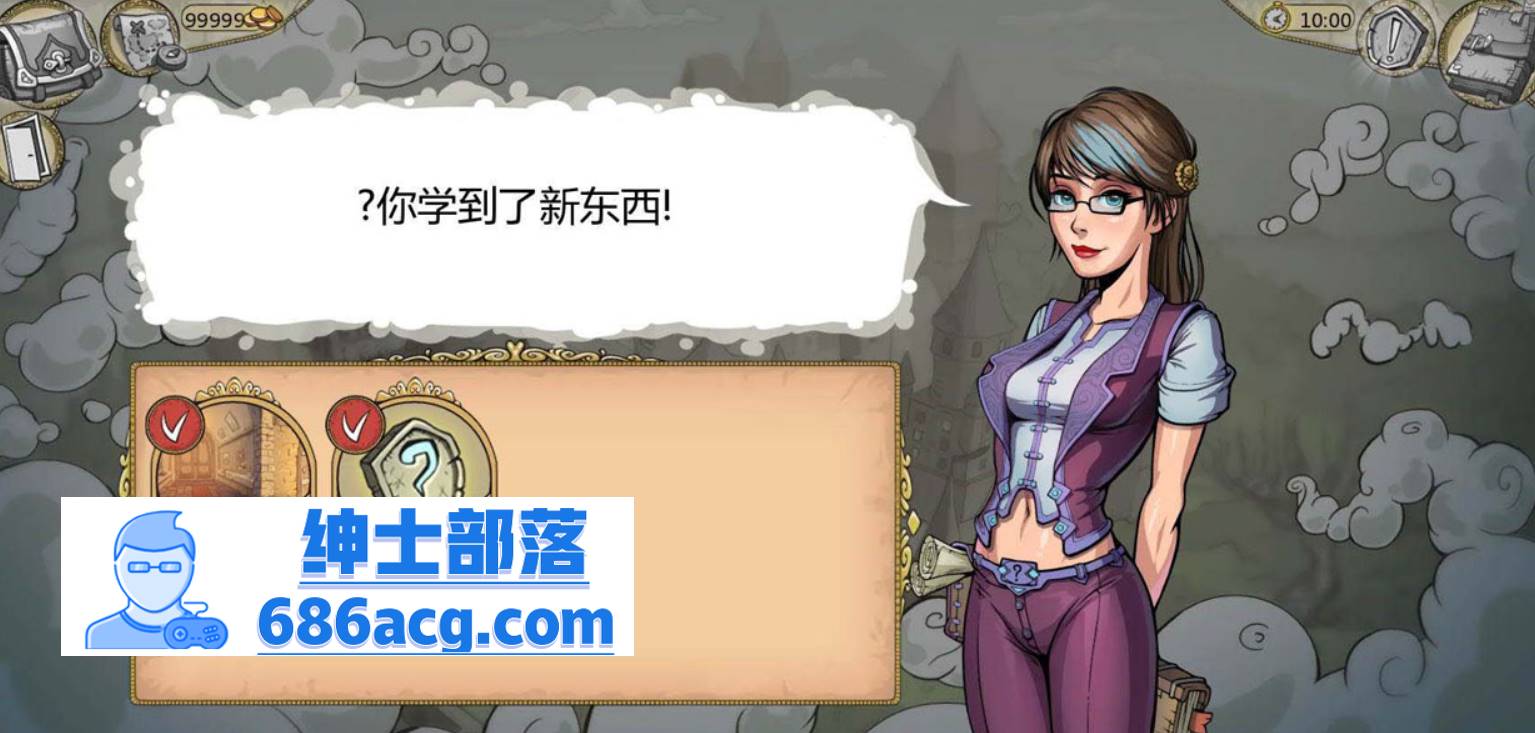 图片[3]-【欧美SLG中文动态】调教赫敏2：无辜女巫 Ver0.10.0-β 官方中文版【PC+安卓2.6G】-V次元