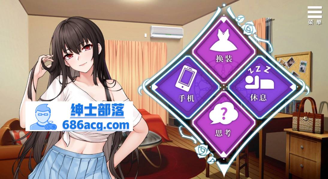【养成互动SLG中文】绮罗的淫乱人生 Ver1.05 STEAM官方中文版【新作400M】-V次元