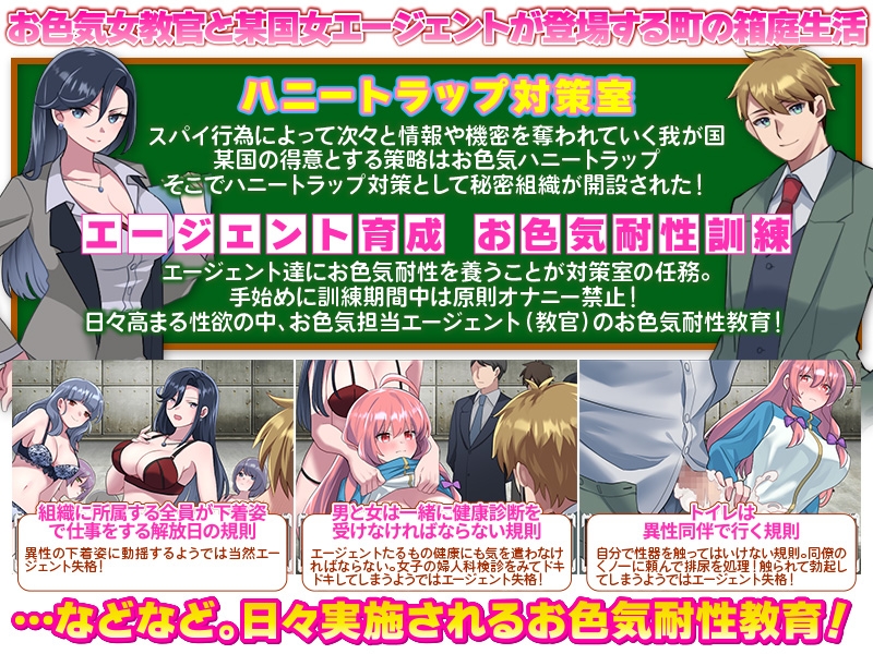 图片[2]-【日式RPG/后宫/NTR/教育/男受/PC】反美人计对策室 ハニートラップ対策室 AI汉化版 [PC]-V次元
