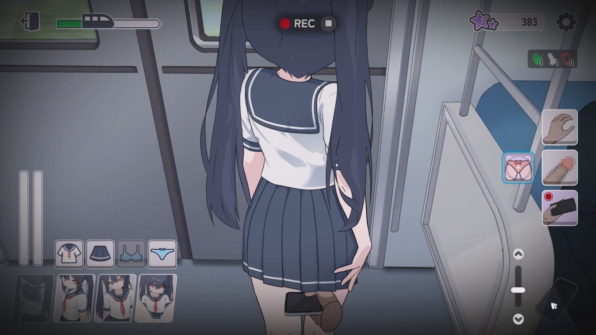 图片[3]-【互动SLG/抚摸触摸/动态/PC】通勤电车、被偷拍的少女   AI汉化版 [PC]-V次元