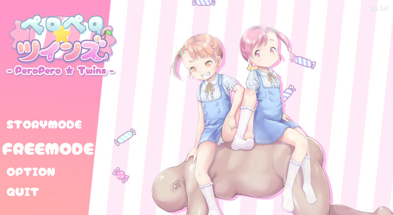 【互动SLG/抚摸触摸/Live2D动态/PC】舔舔☆双子 ペロペロ☆ツインズ 机翻版 [PC]-V次元