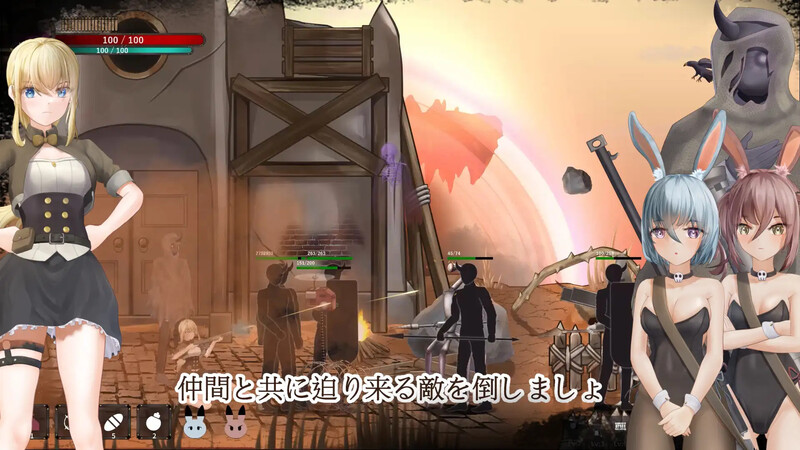 图片[3]-【日式ACT/抚摸触摸/动态/PC】毁灭之地的女王   官方中文版 [PC]-V次元