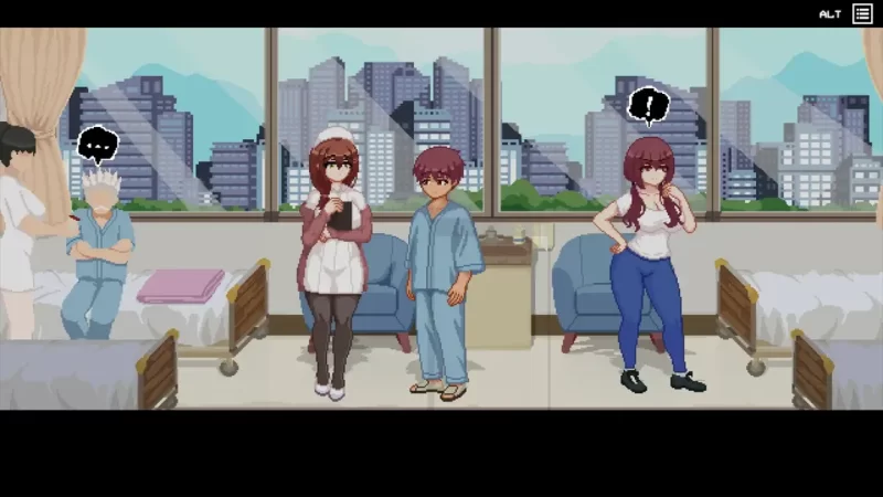 图片[3]-【SLG/恐怖/像素/兽耳娘/幽灵/逆推/动态/PC】医院诱惑 [PC]-V次元