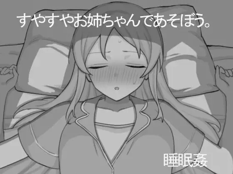 【互动SLG/触摸抚摸/正太×姐姐/PC】和熟睡的姐姐一起玩吧  机翻版 [PC]-V次元